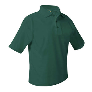 FPA MIDDLE SCHOOL SHORT SLEEVE POLO SHIRTS WITH LOGO