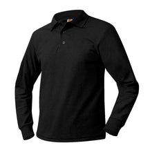 Load image into Gallery viewer, EHSA-HIGH SCHOOL LONG SLEEVE POLO WITH LOGO