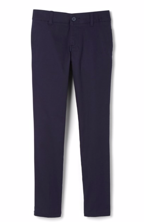 EDV TWILL PANT FOR BOYS AND GIRLS-NAVY K-5 ONLY – Student Styles