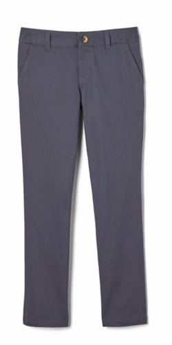 EDV TWILL PANT FOR GIRLS-GREY