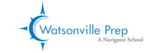 Load image into Gallery viewer, WATSONVILLE NAVY TOTE BAGS (BG410) W/LOGO
