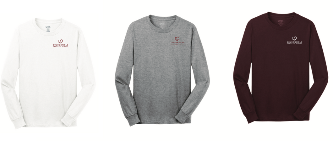 LCS (LOWER SCHOOL) LONG SLEEVE T-SHIRT with logo