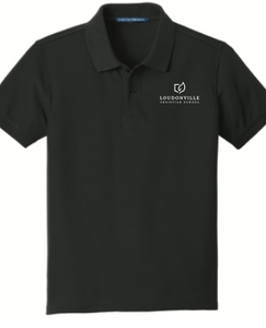 LCS (UPPER SCHOOL GRADES 6-12) POLO SHIRTS- SHORT AND LONG SLEEVES with logo