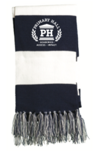 Primary Hall Navy/White Scarf