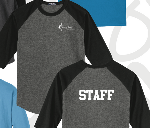 GILROY STAFF BASEBALL T-SHIRT (T200 dark gray/black)