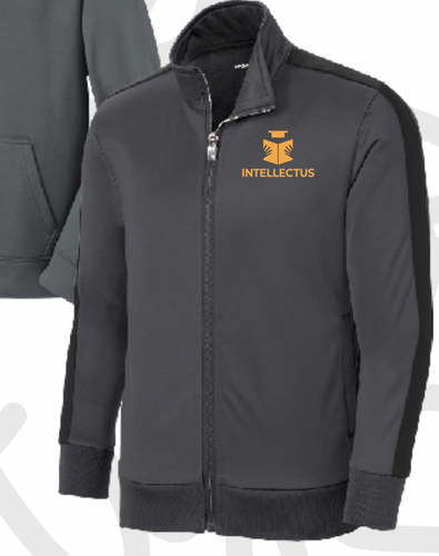 Intellectus Prep Track Jacket JST94 (YOUTH AND ADULT)- FINAL SALE