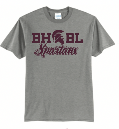 BHBL S/S GREY COTOTN T-SHIRT