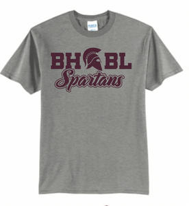 BHBL S/S GREY COTOTN T-SHIRT