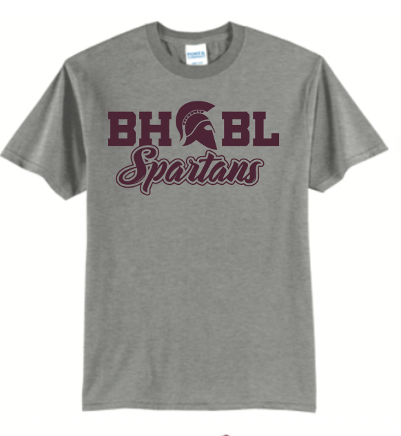 BHBL S/S GREY COTOTN T-SHIRT