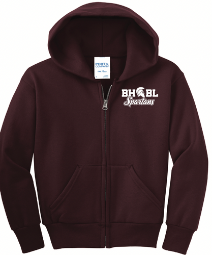 BHBL FULL ZIP SWEATSHIRT