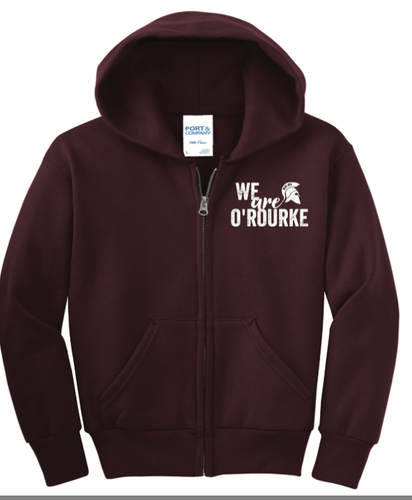 O'Rourke  FULL ZIP SWEATSHIRT