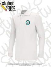 Load image into Gallery viewer, Doane Stuart Long Sleeve Polo Shirt with logo- FINAL SALE