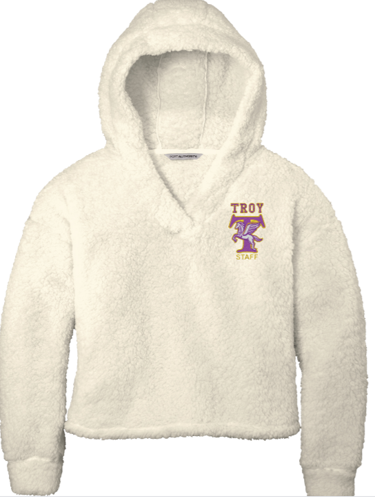 Troy Staff Cozy Hoodie in Marshmallow -Ladies only (L132)