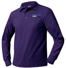 Load image into Gallery viewer, HAVEN ACADEMY K-5 LONG SLEEVE POLO SHIRTS-YOUTH SIZES