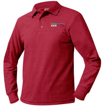 Load image into Gallery viewer, HAVEN ACADEMY K-5 LONG SLEEVE POLO SHIRTS-YOUTH SIZES