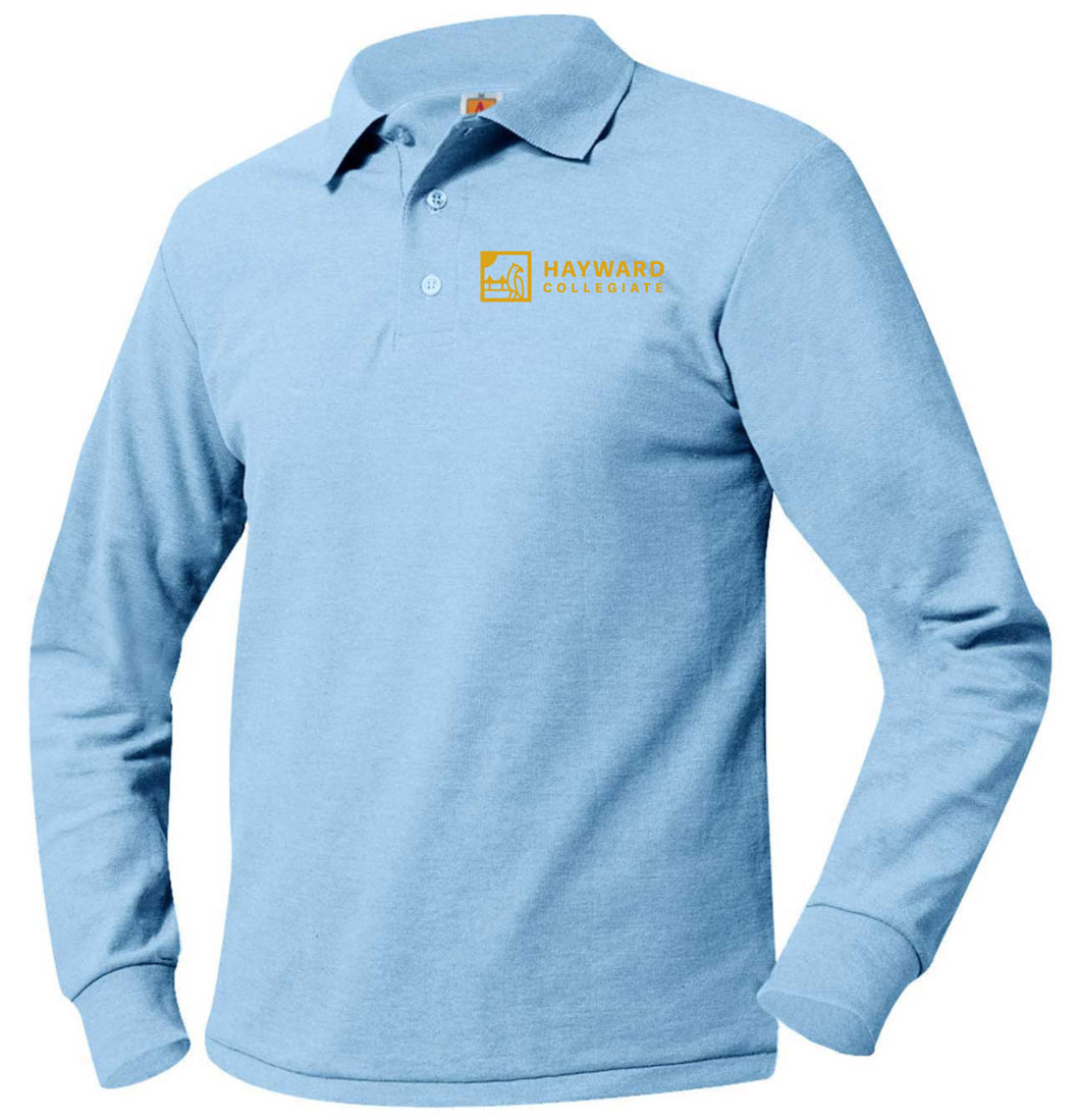 HAYWARD ACADEMY LONG SLEEVE PIQUE POLO