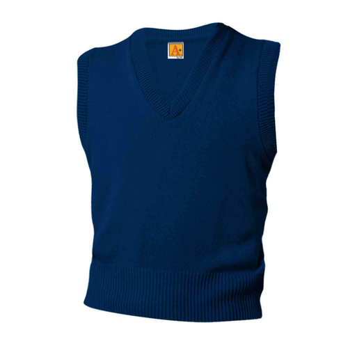RCA NAVY V-NECK SWEATER VEST