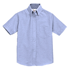 BLUE SHORT SLEEVE OXFORD