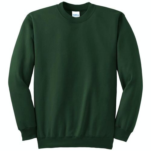 GREEN PE CREWNECK SWEATSHIRT