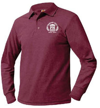 Load image into Gallery viewer, PRIMARY HALL PREP LONG SLEEVE POLO SHIRTS