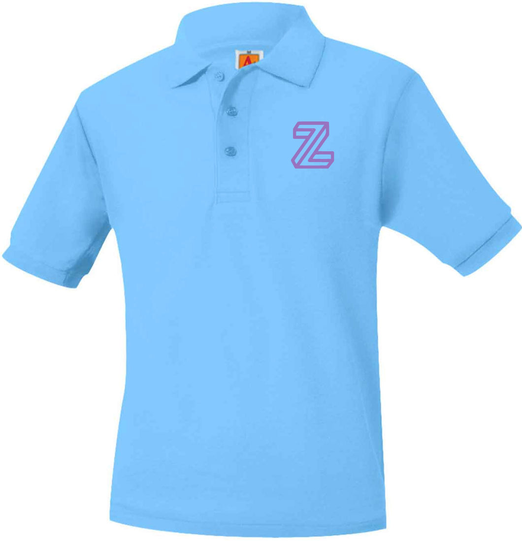 ZETA SHORT SLEEVE PIQUE POLO SHIRT